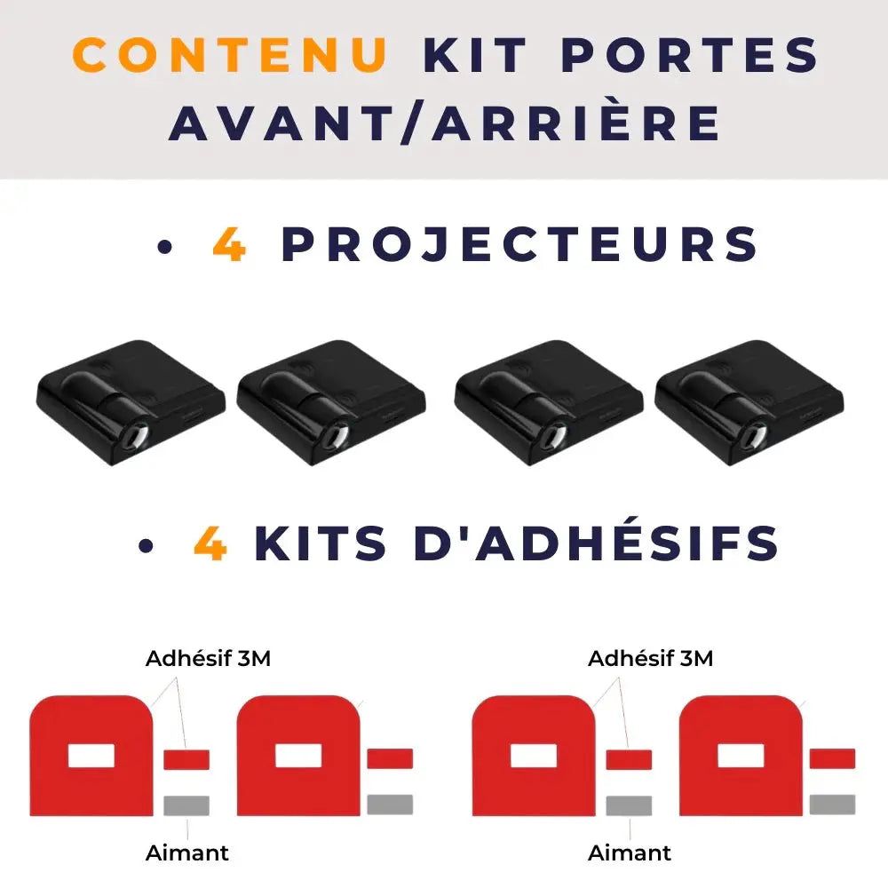 Projecteur logo - Porte Voiture