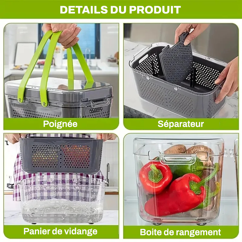 Coupe-Légumes Multifonction 22 pièces