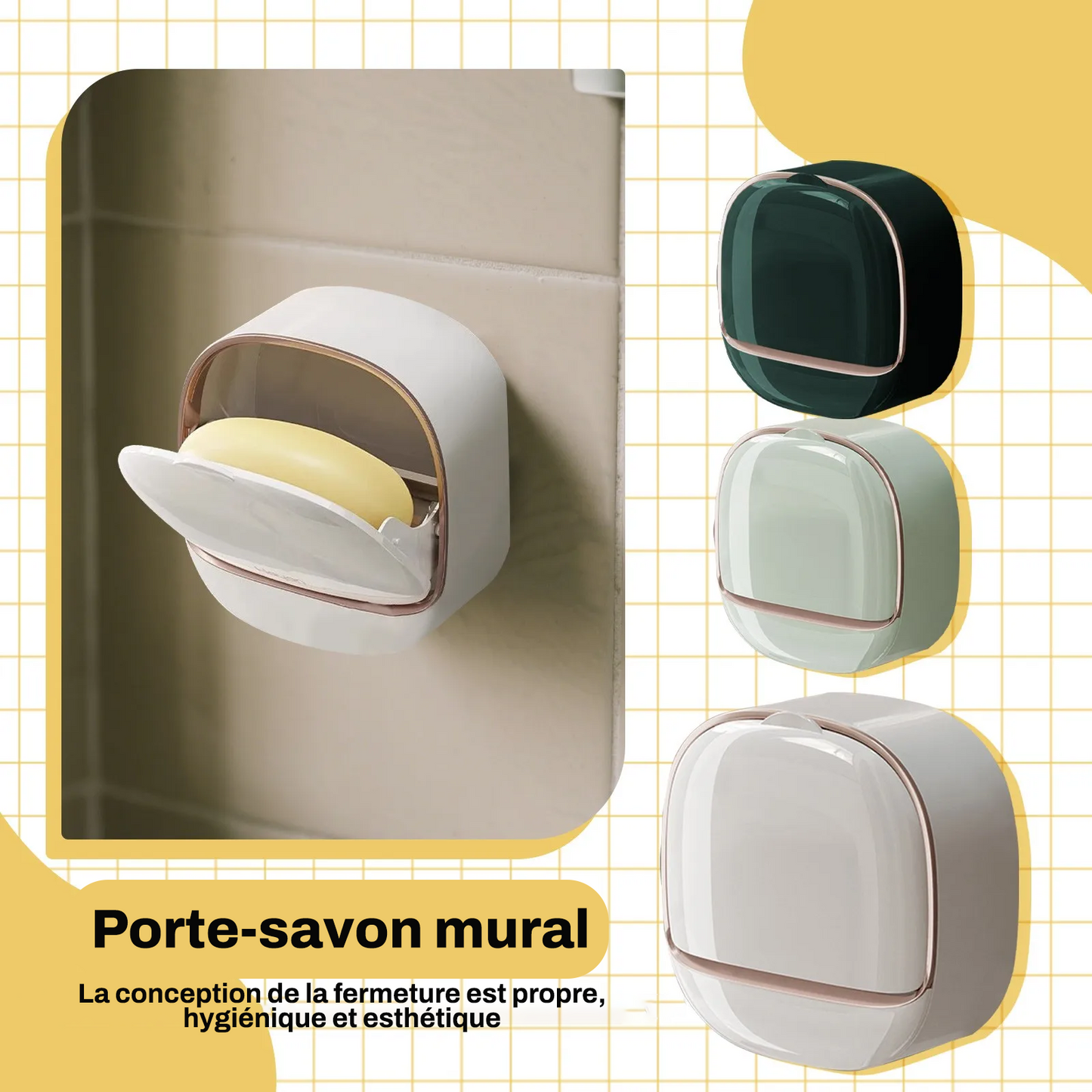 Porte-savon Mural